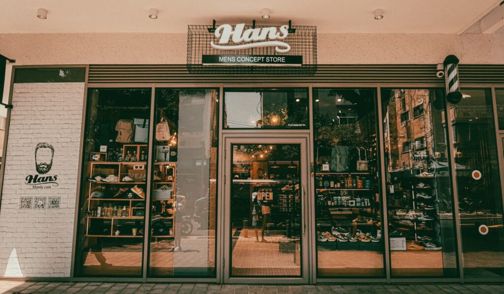 הנס תל אביב דיזנגוף, חנות תמונה מבחוץ