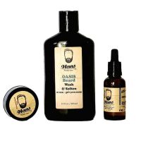 מארז שמפו שמן ווקס לזקן